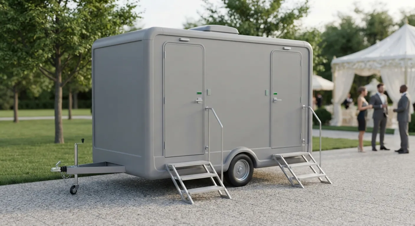 2 Stall Restroom Trailer in Mount Pleasant, SC